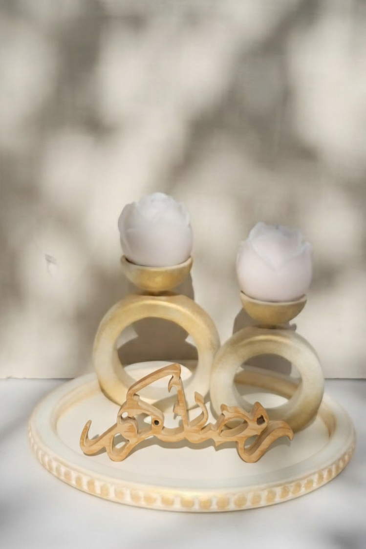 The Safa Moon & Calligraphy Trio