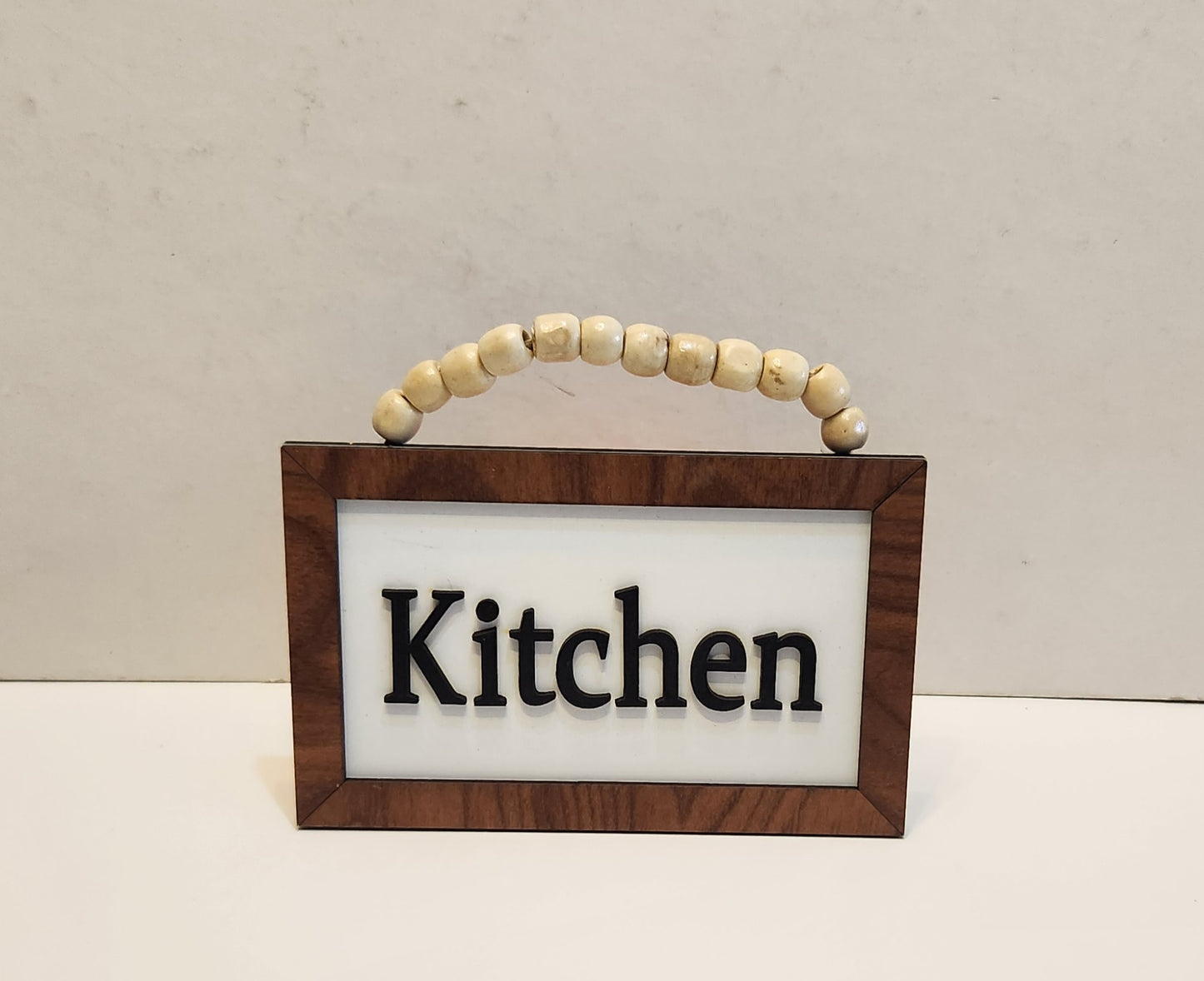 Kitchen wooden tableau