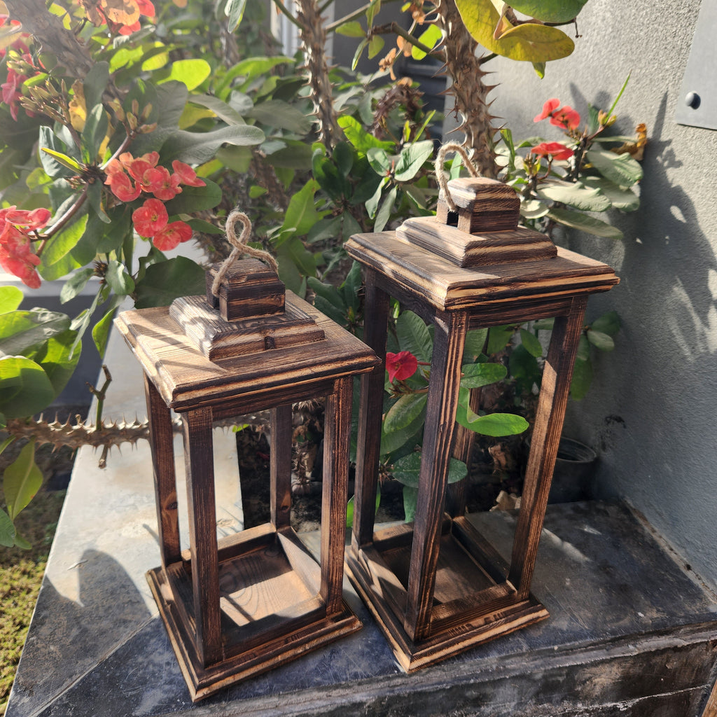 Wooden lantern 