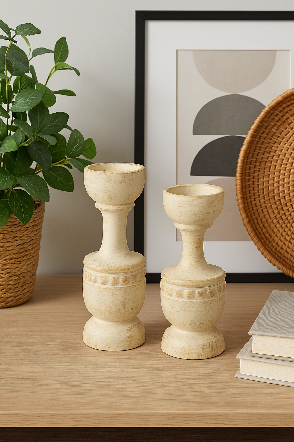 Aura Candle Holders Set