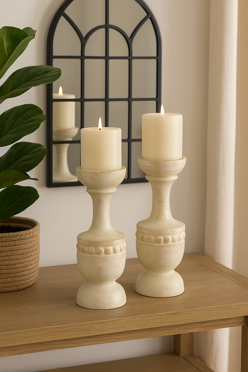 Aura Candle Holders Set