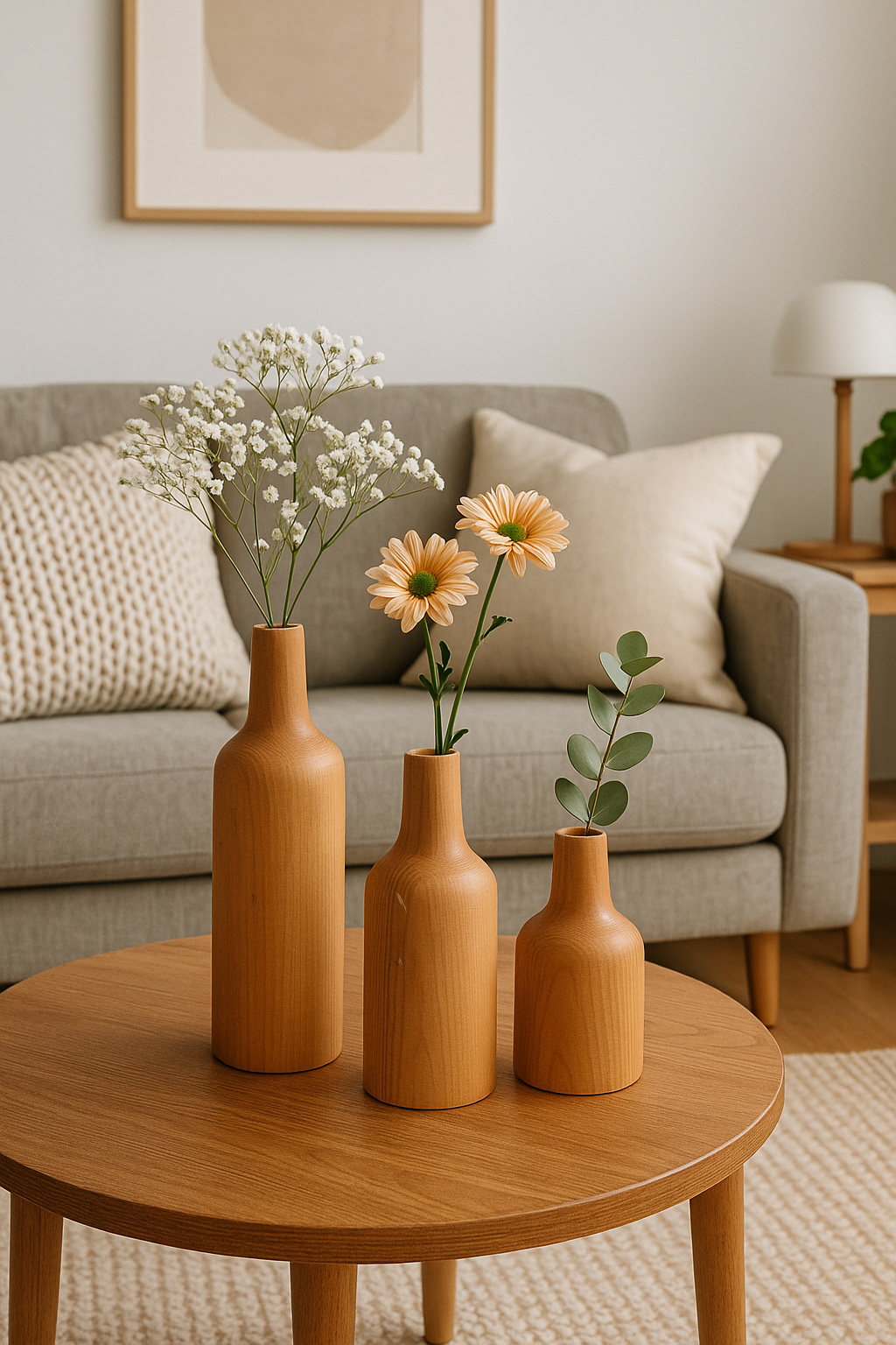 Trio Vases