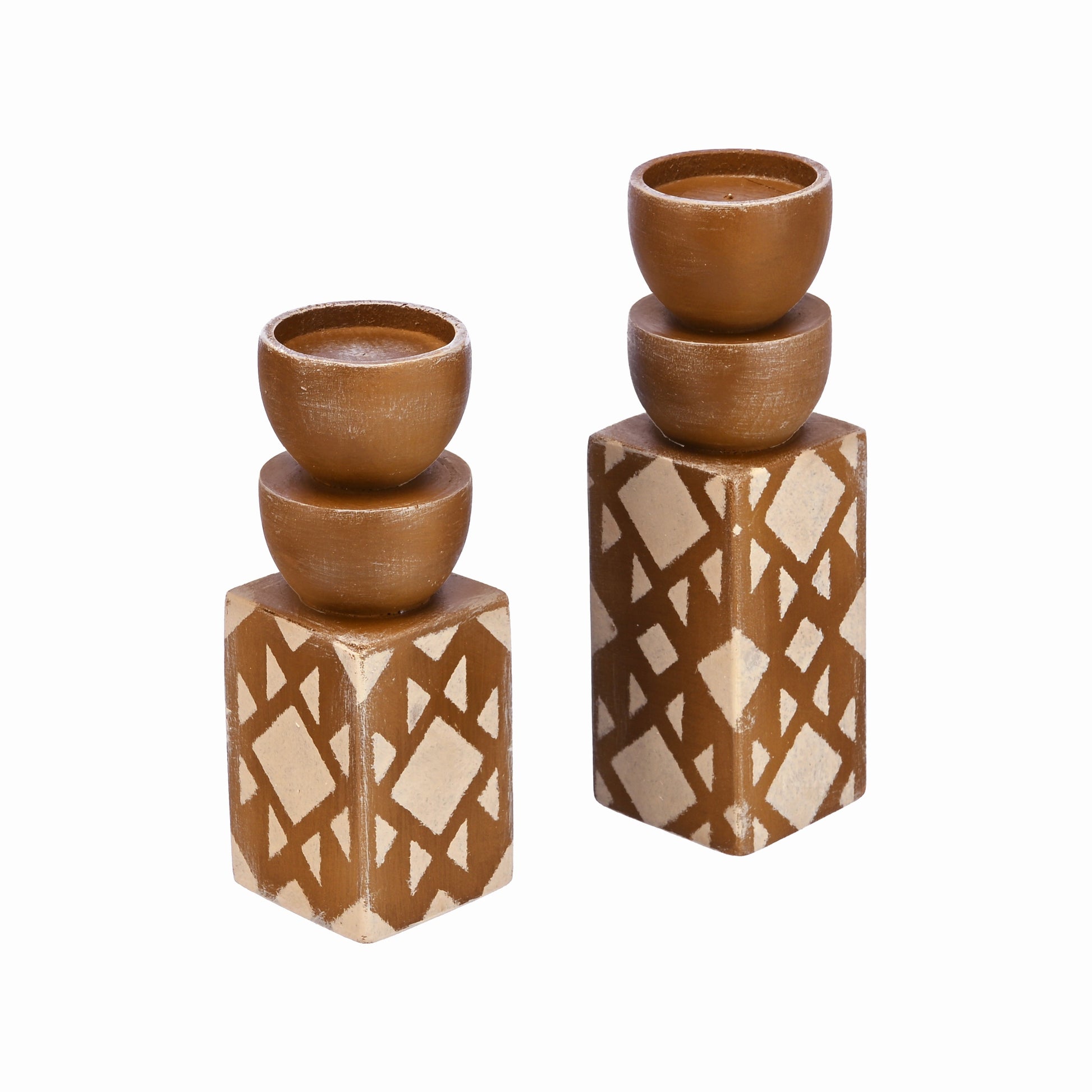 Boho Chic Candle Holders