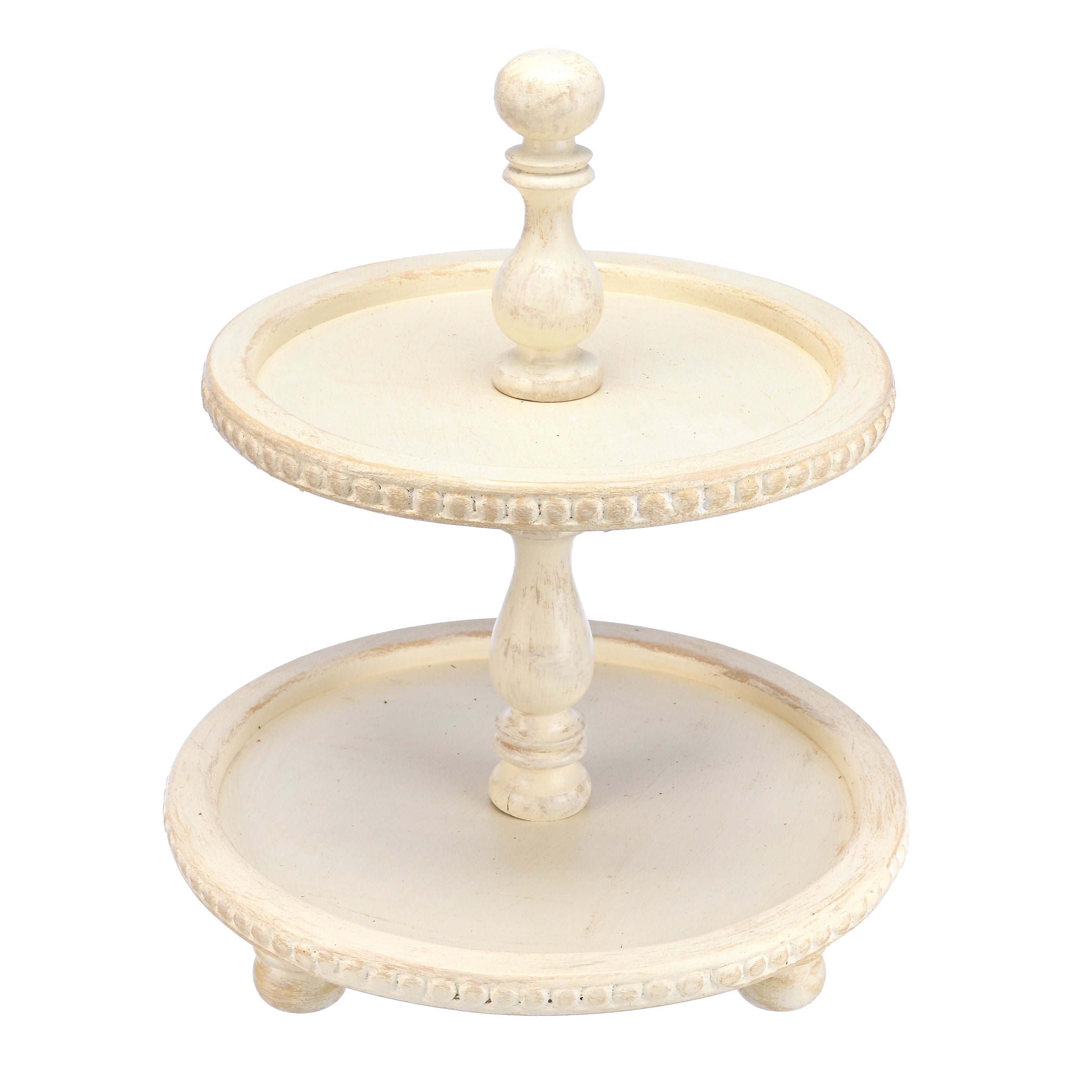 Wood Pedestal Stand