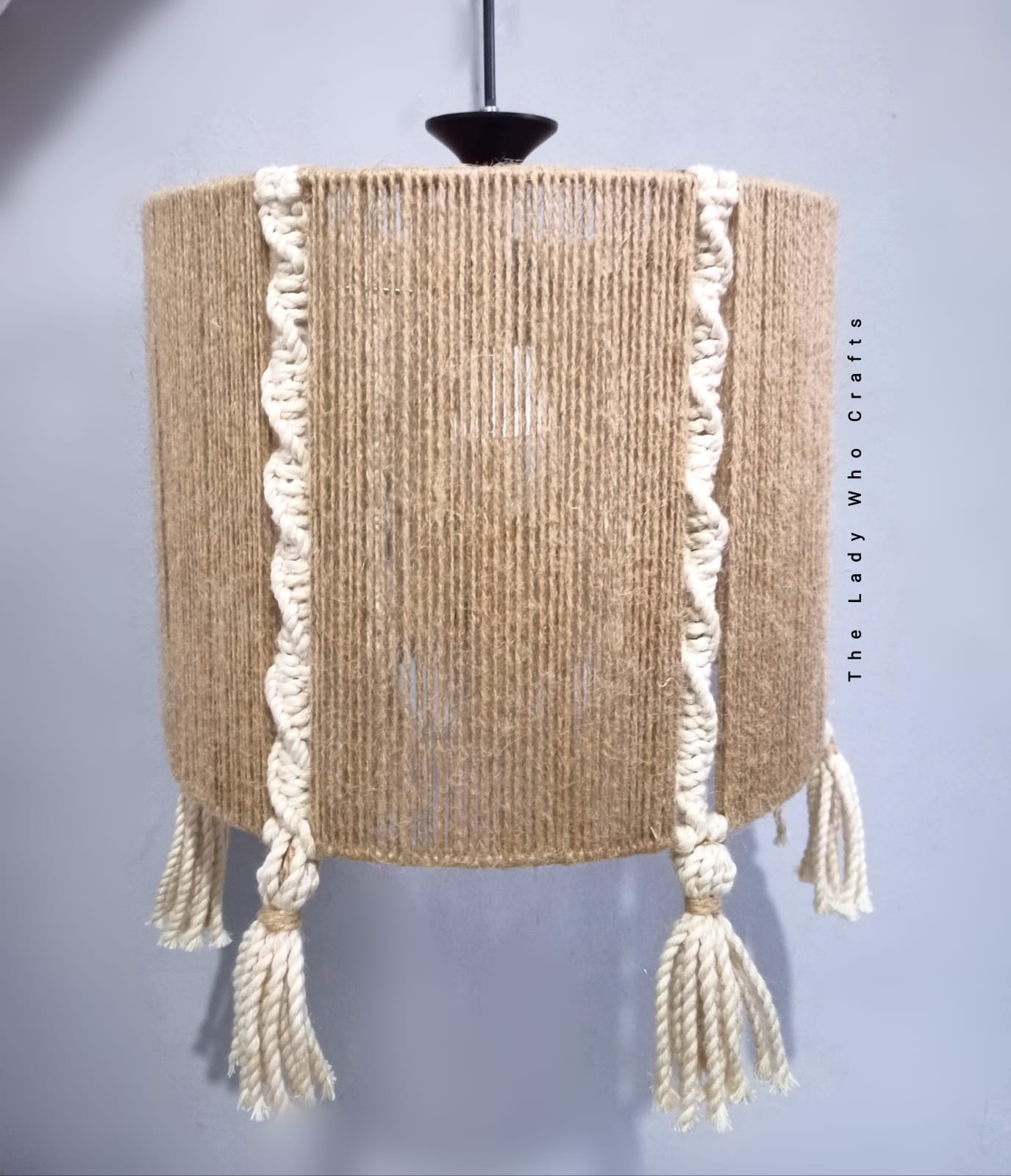 Macrame & Jute Chandelier