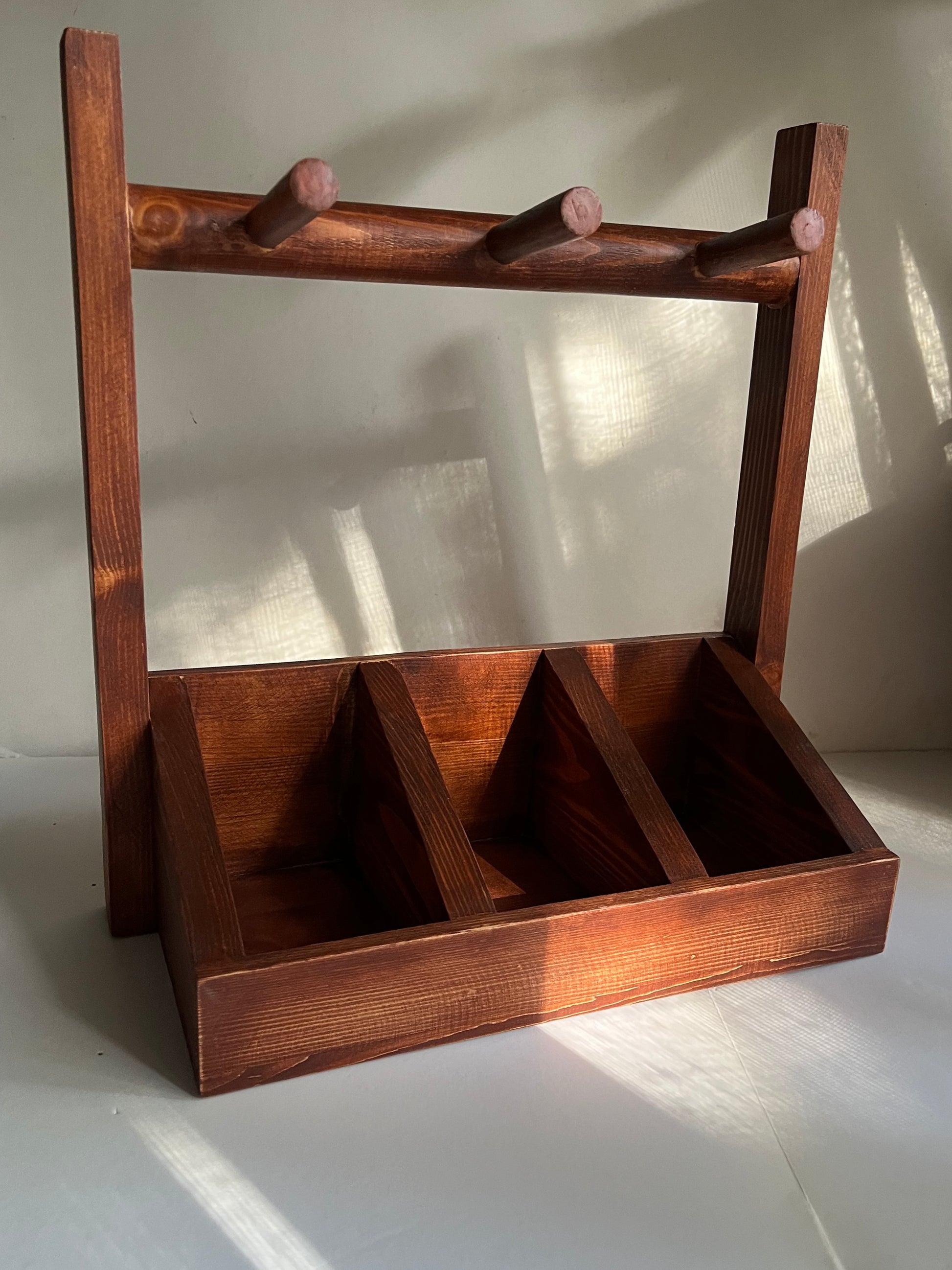 The Ultimate Wooden Organizer Caddy