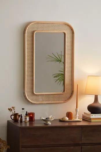 Handcrafted mirror frame 