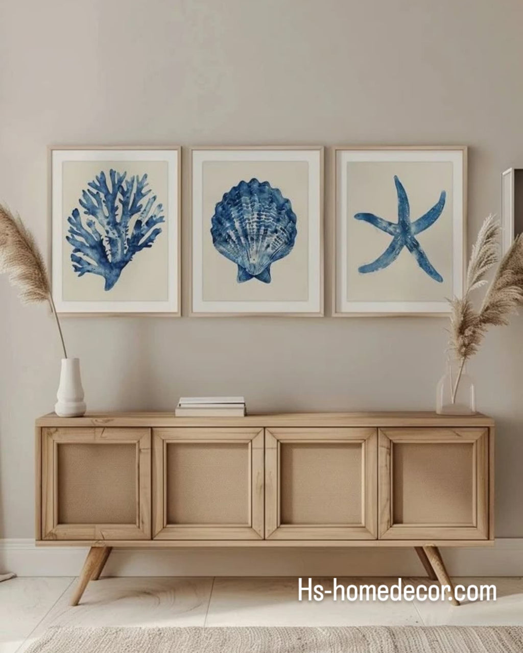 Coastal Blues Art Prints