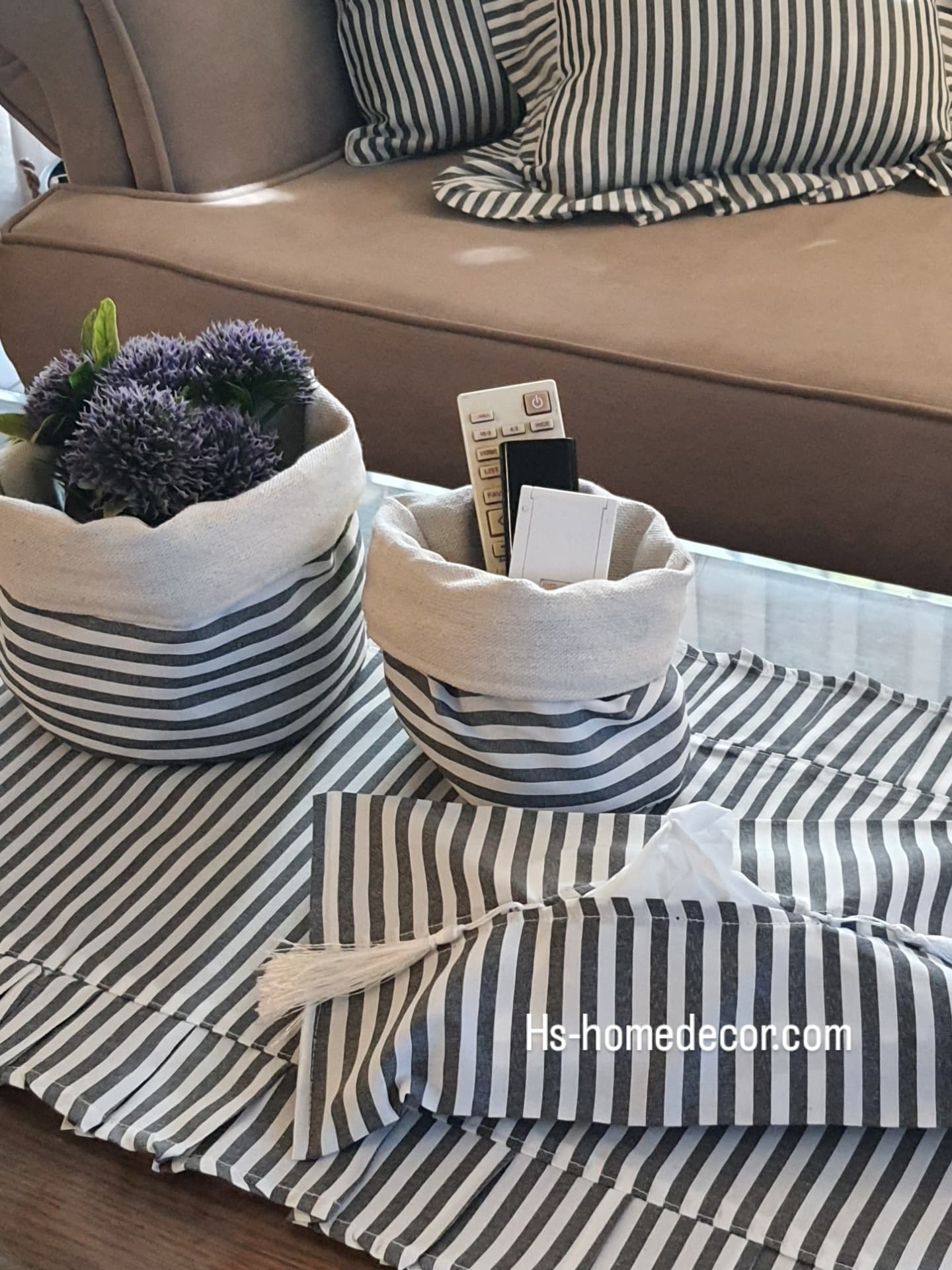 Chic Stripe Home Set