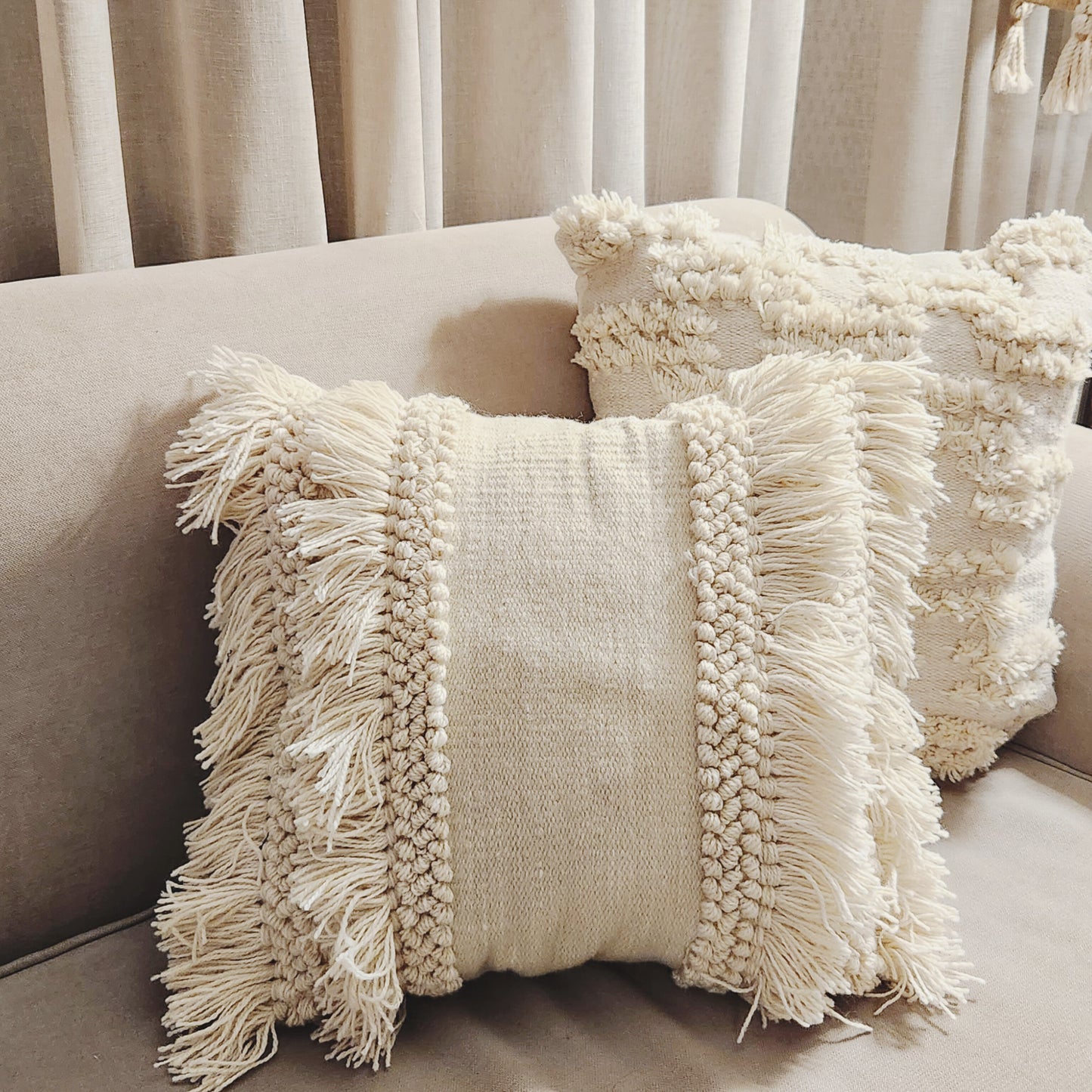 Handcrafted cushion 