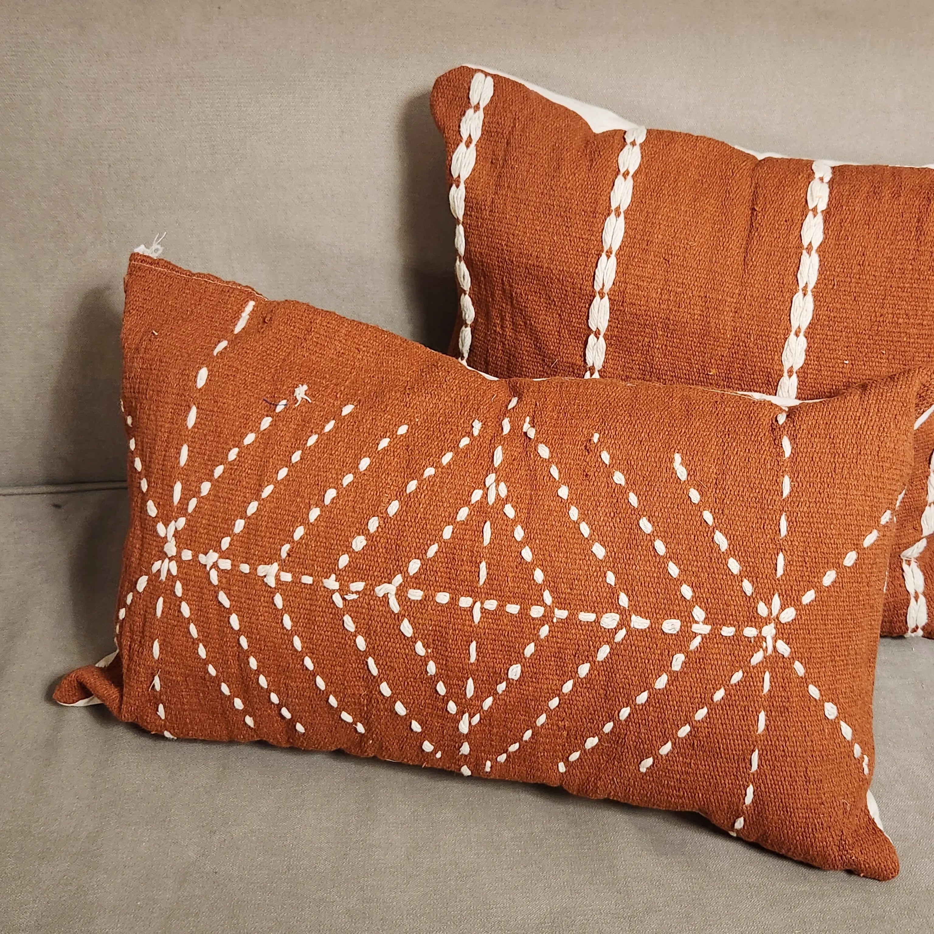 Terracotta Cushions Mix HS HOME DECOR