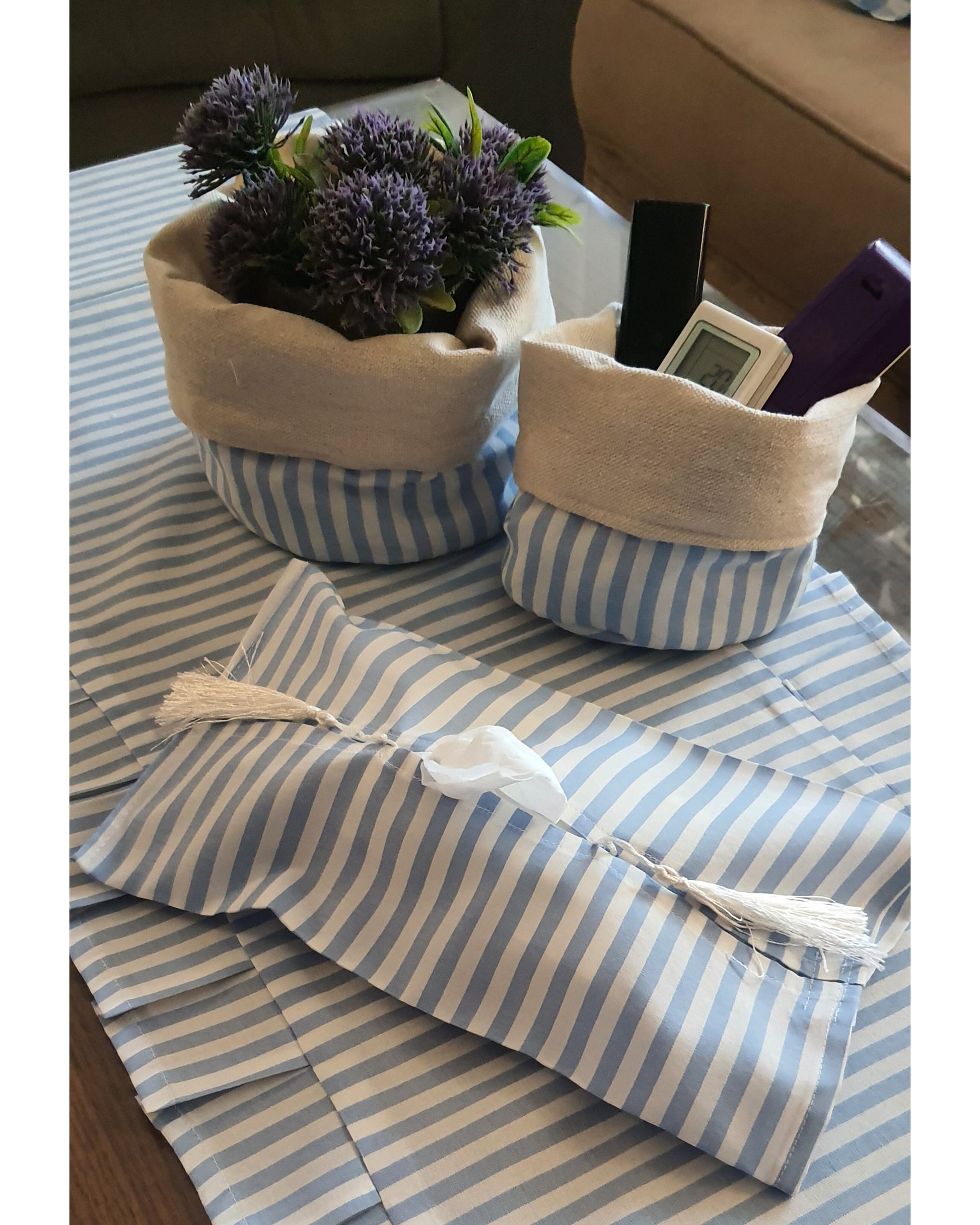 Light Blue Table Set