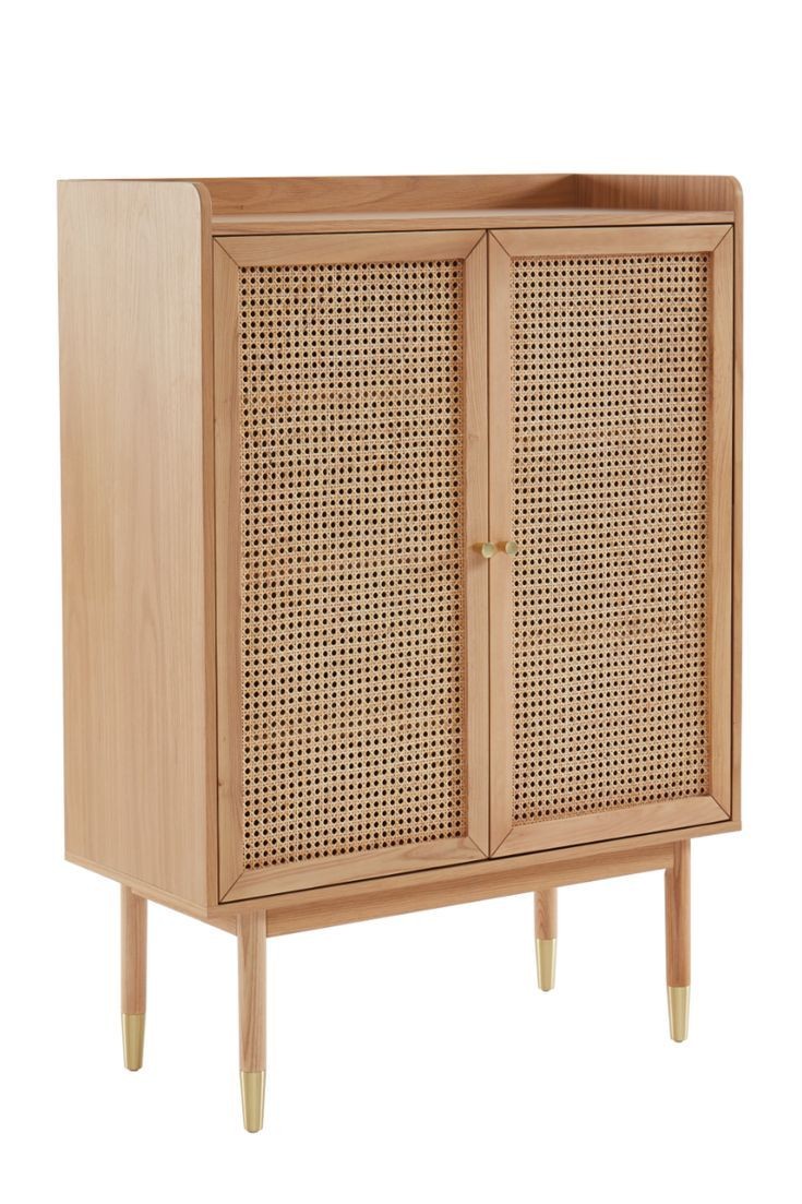 Canopy Rattan Cabinet